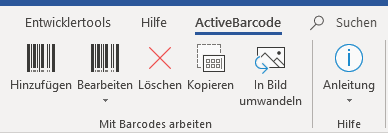 ActiveBarcode: Barcode, Word