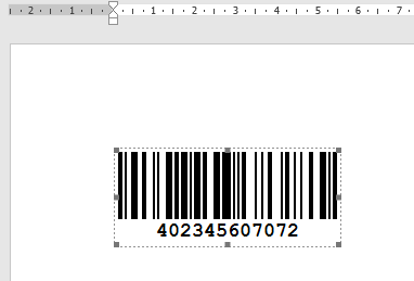 ActiveBarcode: Barcode, Word