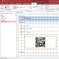 ActiveBarcode: Access Formular