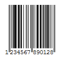 ActiveBarcode: Barcode Rotation 0 Grad